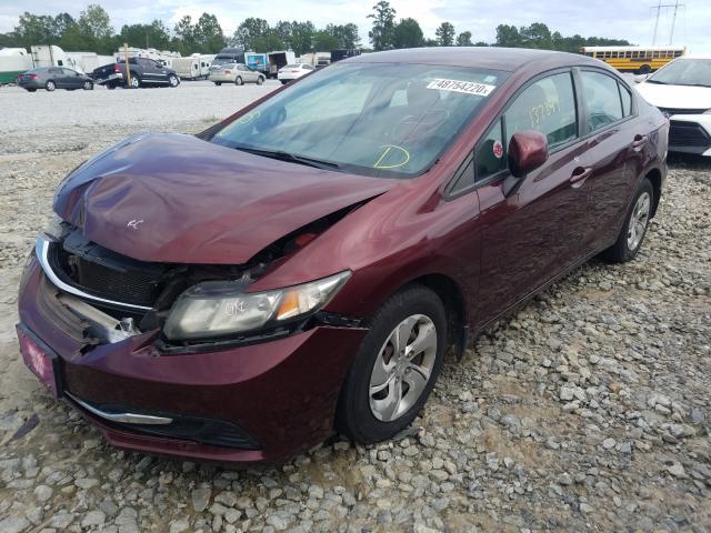 Photo 1 VIN: 19XFB2F51DE003053 - HONDA CIVIC LX 