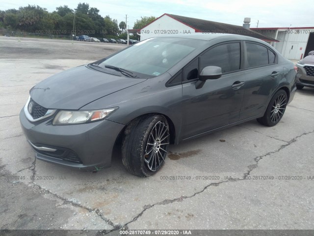 Photo 1 VIN: 19XFB2F51DE027742 - HONDA CIVIC LX 