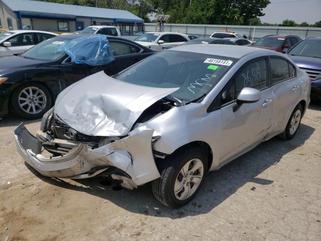 Photo 1 VIN: 19XFB2F51DE063348 - HONDA CIVIC LX 