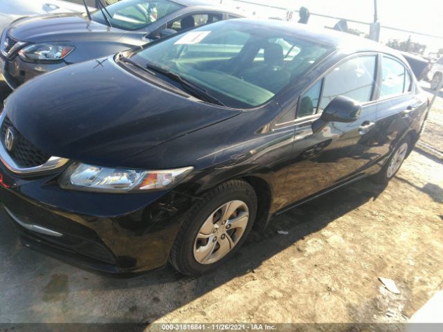 Photo 1 VIN: 19XFB2F51DE065830 - HONDA CIVIC SDN 