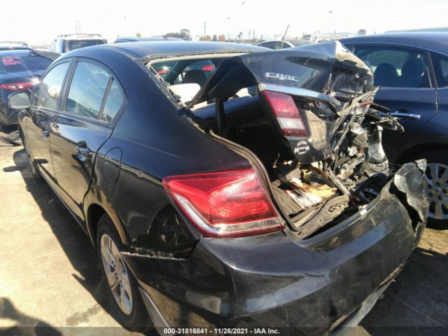 Photo 2 VIN: 19XFB2F51DE065830 - HONDA CIVIC SDN 