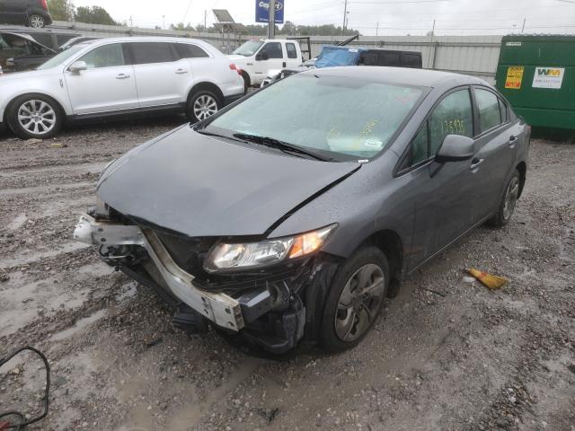 Photo 1 VIN: 19XFB2F51DE074303 - HONDA CIVIC LX 