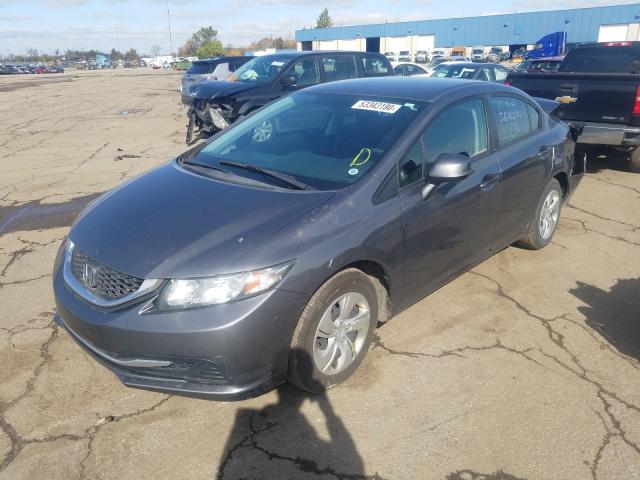 Photo 1 VIN: 19XFB2F51DE092879 - HONDA CIVIC LX 