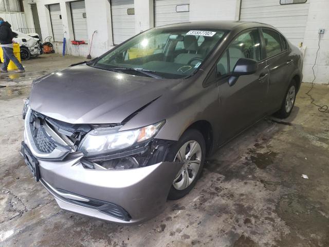 Photo 1 VIN: 19XFB2F51DE099024 - HONDA CIVIC LX 