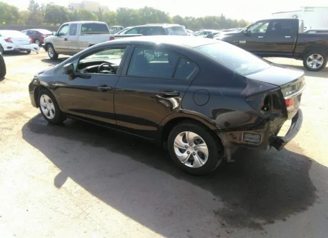 Photo 2 VIN: 19XFB2F51DE206105 - HONDA CIVIC SDN 