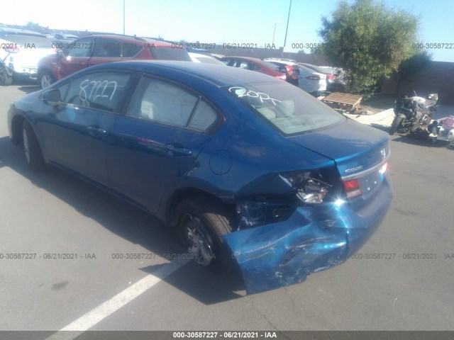 Photo 2 VIN: 19XFB2F51DE209909 - HONDA CIVIC SDN 