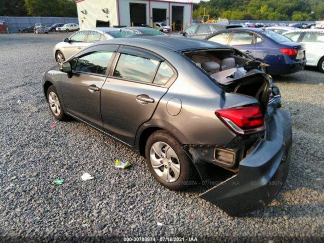 Photo 2 VIN: 19XFB2F51DE215001 - HONDA CIVIC SDN 