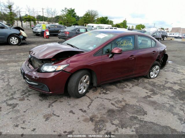 Photo 1 VIN: 19XFB2F51DE242795 - HONDA CIVIC SDN 