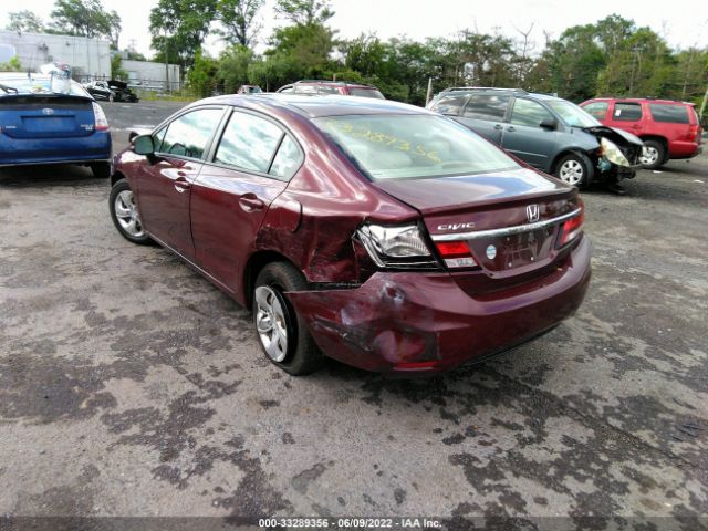 Photo 2 VIN: 19XFB2F51DE242795 - HONDA CIVIC SDN 