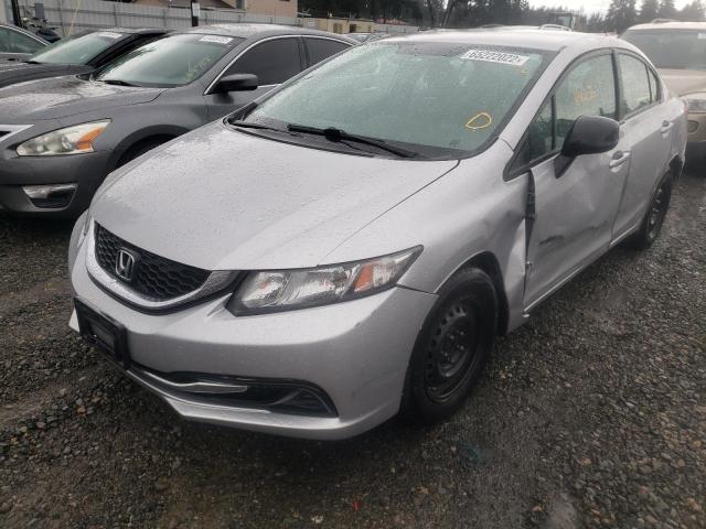 Photo 1 VIN: 19XFB2F51DE246202 - HONDA CIVIC LX 