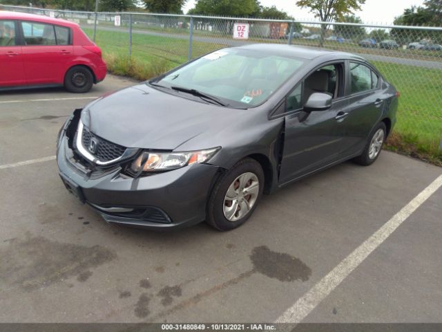 Photo 1 VIN: 19XFB2F51DE255921 - HONDA CIVIC SDN 