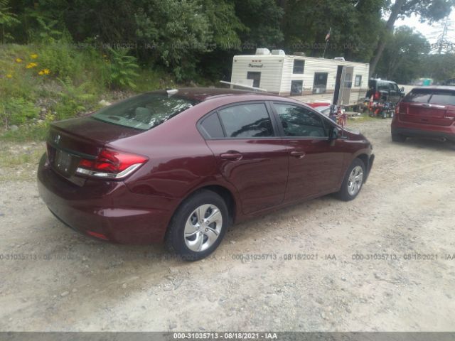 Photo 3 VIN: 19XFB2F51DE263386 - HONDA CIVIC SDN 