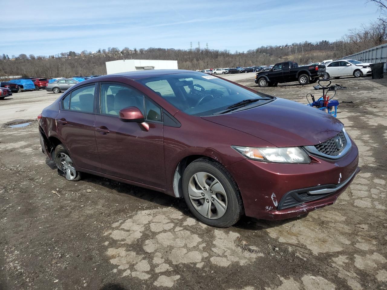 Photo 3 VIN: 19XFB2F51DE276932 - HONDA CIVIC 