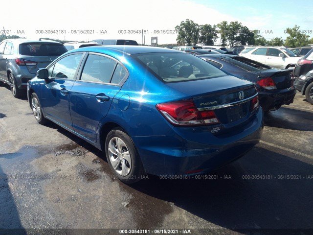 Photo 2 VIN: 19XFB2F51DE285310 - HONDA CIVIC SDN 