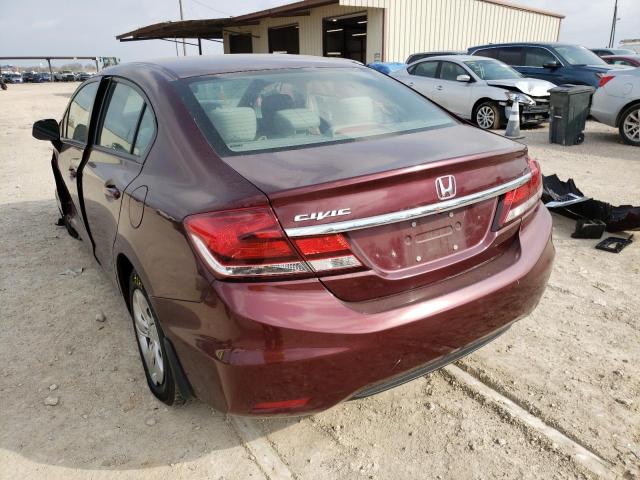 Photo 2 VIN: 19XFB2F51DE285713 - HONDA CIVIC LX 