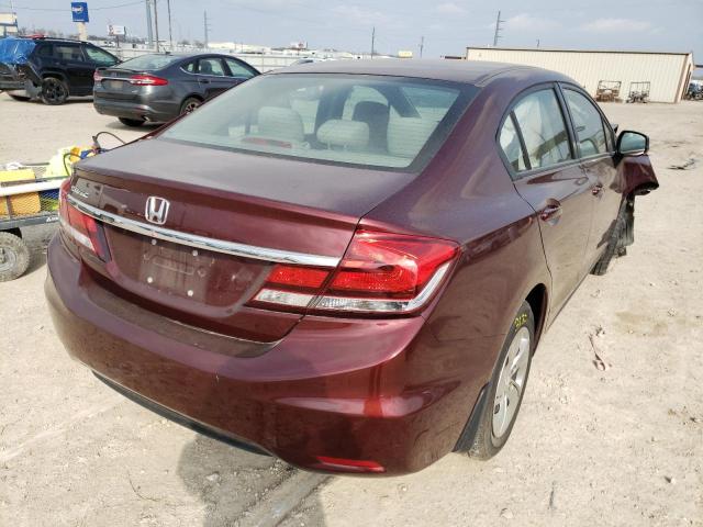 Photo 3 VIN: 19XFB2F51DE285713 - HONDA CIVIC LX 