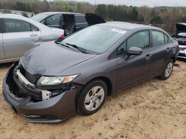 Photo 1 VIN: 19XFB2F51EE015527 - HONDA CIVIC LX 