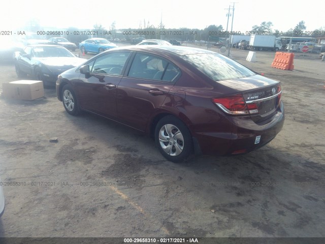 Photo 2 VIN: 19XFB2F51EE016886 - HONDA CIVIC SEDAN 