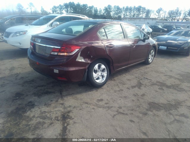 Photo 3 VIN: 19XFB2F51EE016886 - HONDA CIVIC SEDAN 