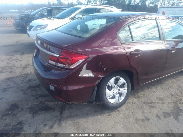 Photo 5 VIN: 19XFB2F51EE016886 - HONDA CIVIC SEDAN 