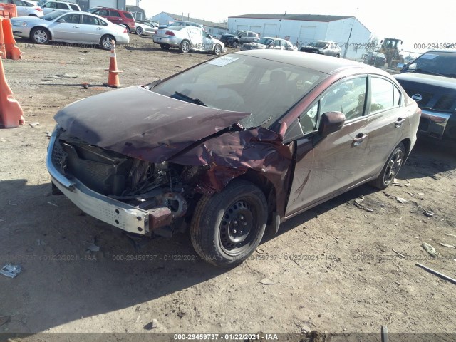 Photo 1 VIN: 19XFB2F51EE027225 - HONDA CIVIC SEDAN 