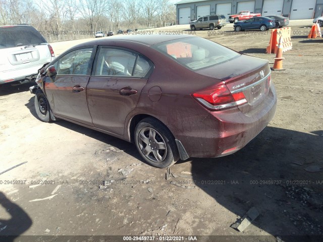 Photo 2 VIN: 19XFB2F51EE027225 - HONDA CIVIC SEDAN 