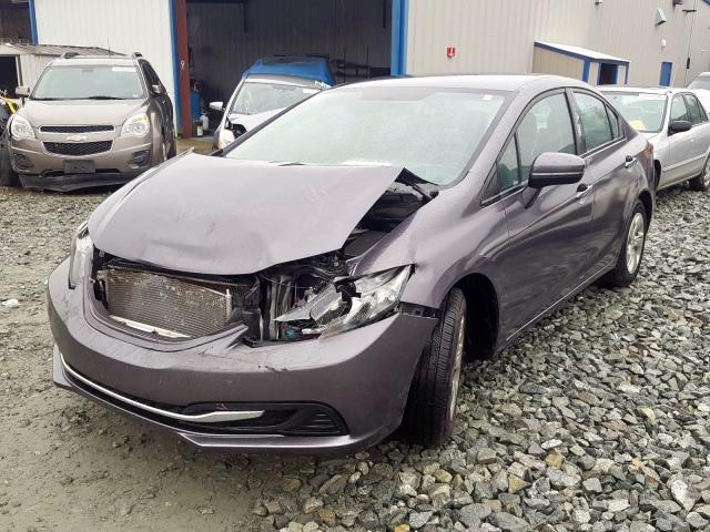 Photo 1 VIN: 19XFB2F51EE033655 - HONDA CIVIC LX 