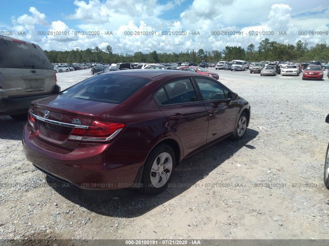 Photo 3 VIN: 19XFB2F51EE062718 - HONDA CIVIC SEDAN 