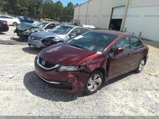 Photo 5 VIN: 19XFB2F51EE062718 - HONDA CIVIC SEDAN 