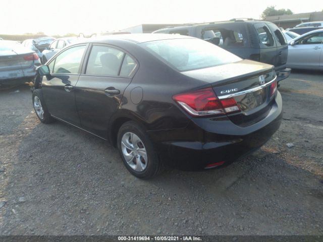 Photo 2 VIN: 19XFB2F51EE237582 - HONDA CIVIC SEDAN 