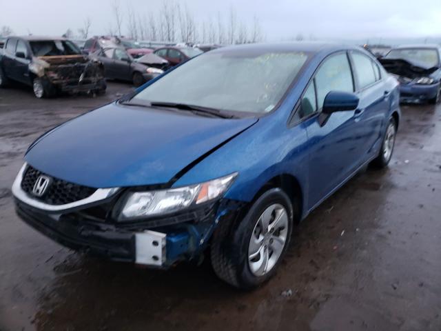 Photo 1 VIN: 19XFB2F51EE246654 - HONDA CIVIC LX 