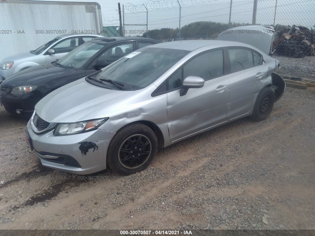 Photo 1 VIN: 19XFB2F51EE252437 - HONDA CIVIC SEDAN 