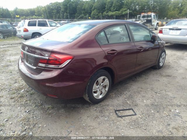 Photo 3 VIN: 19XFB2F51EE255189 - HONDA CIVIC SEDAN 