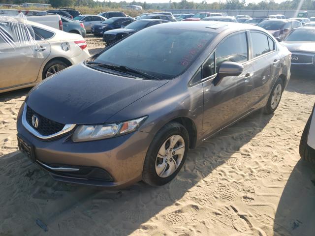 Photo 1 VIN: 19XFB2F51EE256407 - HONDA CIVIC LX 