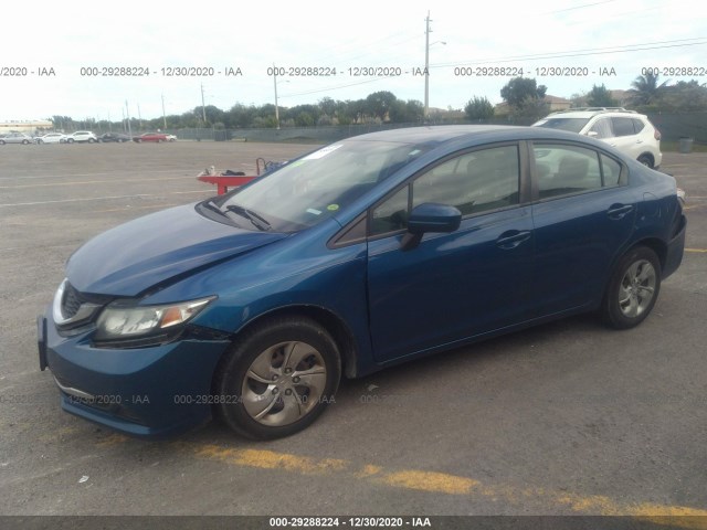 Photo 1 VIN: 19XFB2F51FE014136 - HONDA CIVIC SEDAN 