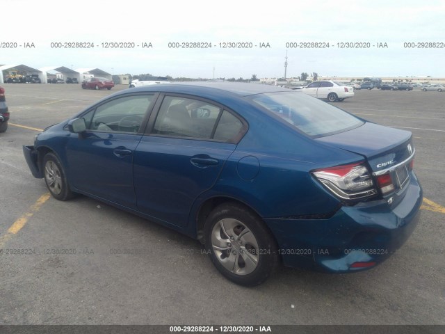 Photo 2 VIN: 19XFB2F51FE014136 - HONDA CIVIC SEDAN 