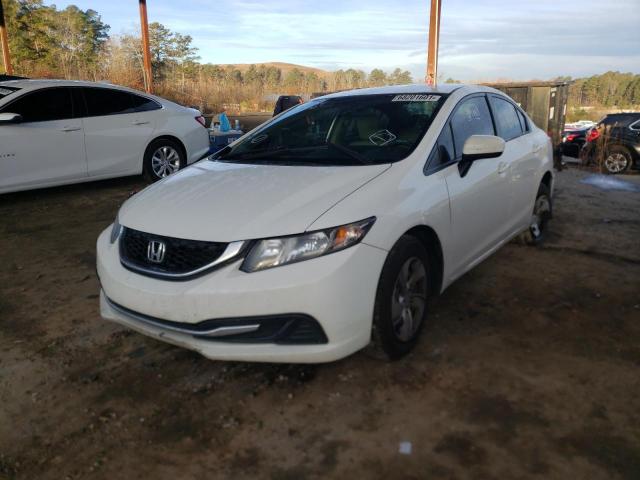 Photo 1 VIN: 19XFB2F51FE029672 - HONDA CIVIC LX 