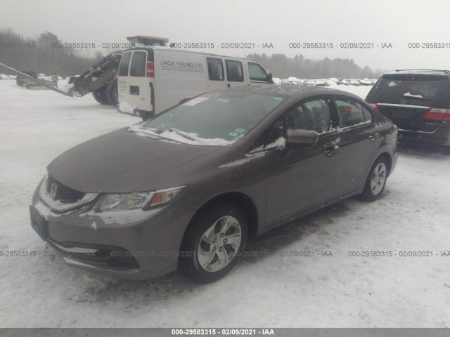 Photo 1 VIN: 19XFB2F51FE034449 - HONDA CIVIC SEDAN 