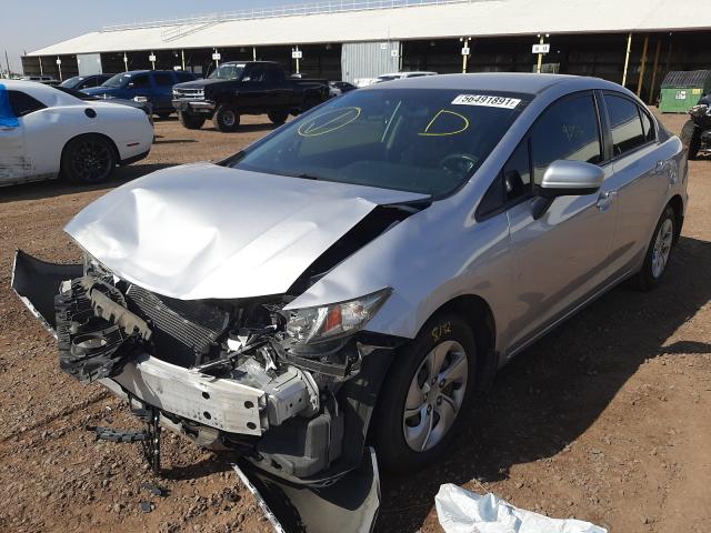 Photo 1 VIN: 19XFB2F51FE071341 - HONDA CIVIC LX 