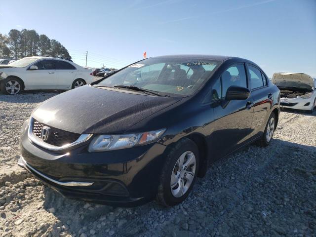 Photo 1 VIN: 19XFB2F51FE076748 - HONDA CIVIC LX 