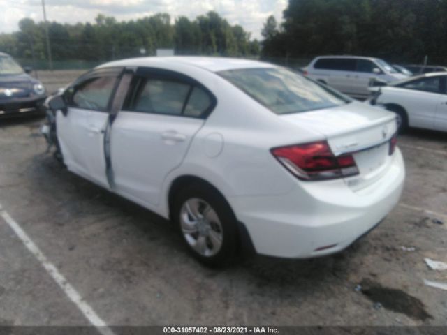 Photo 2 VIN: 19XFB2F51FE078287 - HONDA CIVIC SEDAN 