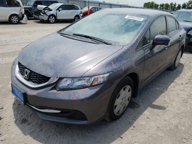 Photo 1 VIN: 19XFB2F51FE085496 - HONDA CIVIC LX 