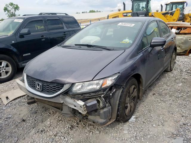 Photo 1 VIN: 19XFB2F51FE095512 - HONDA CIVIC LX 