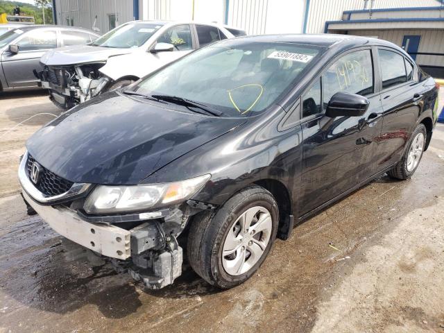 Photo 1 VIN: 19XFB2F51FE105214 - HONDA CIVIC LX 