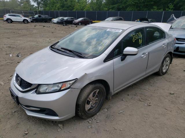 Photo 1 VIN: 19XFB2F51FE213963 - HONDA CIVIC LX 