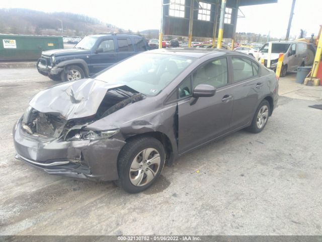 Photo 1 VIN: 19XFB2F51FE214949 - HONDA CIVIC SEDAN 