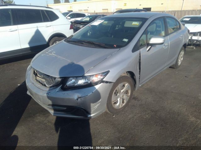 Photo 1 VIN: 19XFB2F51FE242377 - HONDA CIVIC SEDAN 