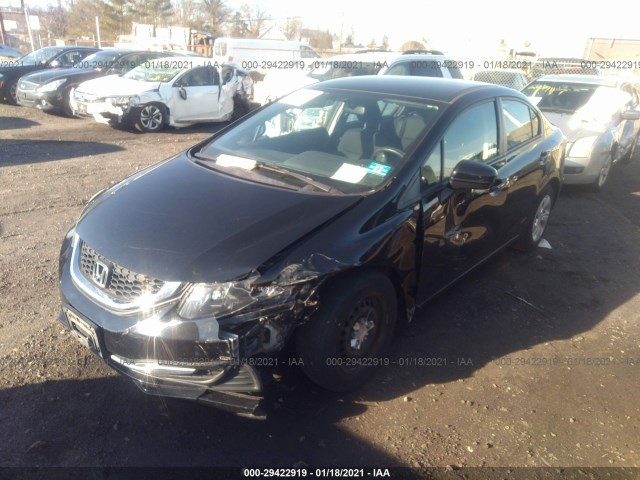 Photo 1 VIN: 19XFB2F51FE282376 - HONDA CIVIC SEDAN 