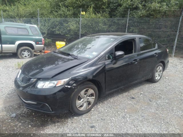 Photo 1 VIN: 19XFB2F51FE700869 - HONDA CIVIC SEDAN 