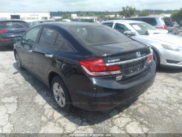 Photo 2 VIN: 19XFB2F51FE705148 - HONDA CIVIC SEDAN 